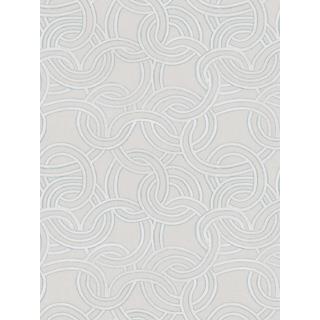 Seabrook Designs CO80102 Connoisseur Acrylic Coated Circles Wallpaper